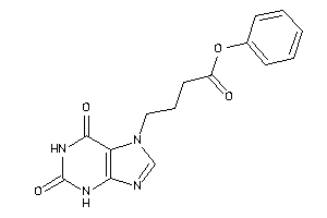 4-(2,6-diketo-3H-purin-7-yl)butyric Acid Phenyl Ester