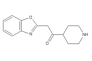 2-(1,3-benzoxazol-2-yl)-1-(4-piperidyl)ethanone