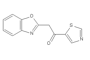 2-(1,3-benzoxazol-2-yl)-1-thiazol-5-yl-ethanone