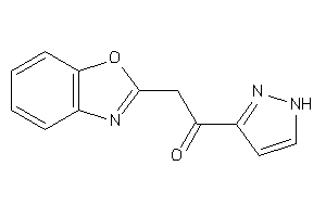 2-(1,3-benzoxazol-2-yl)-1-(1H-pyrazol-3-yl)ethanone