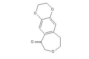 2,3,6,7-tetrahydro-[1,4]dioxino[2,3-h][3]benzoxepin-10-one