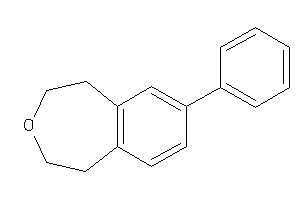 7-phenyl-1,2,4,5-tetrahydro-3-benzoxepine