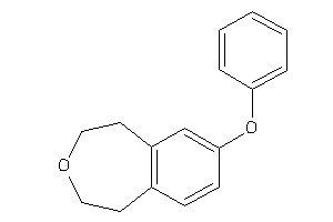 7-phenoxy-1,2,4,5-tetrahydro-3-benzoxepine