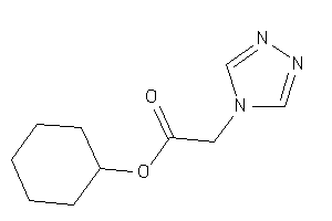 2-(1,2,4-triazol-4-yl)acetic Acid Cyclohexyl Ester