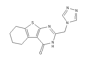 2-(1,2,4-triazol-4-ylmethyl)-5,6,7,8-tetrahydro-3H-benzothiopheno[2,3-d]pyrimidin-4-one