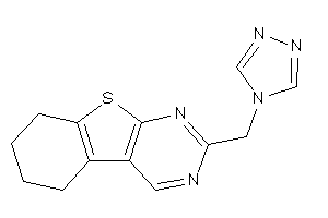2-(1,2,4-triazol-4-ylmethyl)-5,6,7,8-tetrahydrobenzothiopheno[2,3-d]pyrimidine