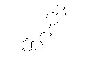 2-(benzotriazol-1-yl)-1-(6,7-dihydro-4H-thieno[3,2-c]pyridin-5-yl)ethanone