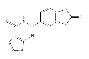 2-(2-ketoindolin-5-yl)-3H-thieno[2,3-d]pyrimidin-4-one