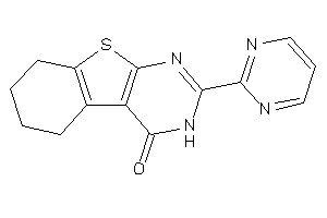 2-(2-pyrimidyl)-5,6,7,8-tetrahydro-3H-benzothiopheno[2,3-d]pyrimidin-4-one