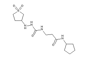 N-cyclopentyl-3-[[(1,1-diketothiolan-3-yl)amino]carbamoylamino]propionamide