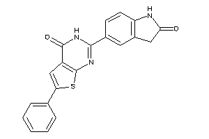 2-(2-ketoindolin-5-yl)-6-phenyl-3H-thieno[2,3-d]pyrimidin-4-one