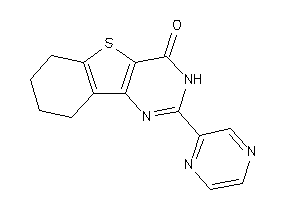 2-pyrazin-2-yl-6,7,8,9-tetrahydro-3H-benzothiopheno[3,2-d]pyrimidin-4-one