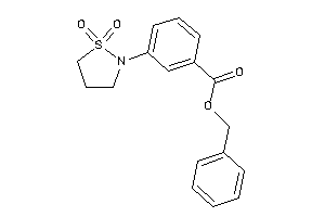 3-(1,1-diketo-1,2-thiazolidin-2-yl)benzoic Acid Benzyl Ester