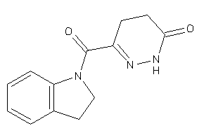 3-(indoline-1-carbonyl)-4,5-dihydro-1H-pyridazin-6-one