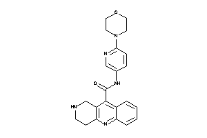 N-(6-morpholino-3-pyridyl)-1,2,3,4-tetrahydrobenzo[b][1,6]naphthyridine-10-carboxamide