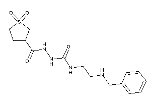 1-[2-(benzylamino)ethyl]-3-[(1,1-diketothiolane-3-carbonyl)amino]urea