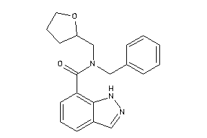 N-benzyl-N-(tetrahydrofurfuryl)-1H-indazole-7-carboxamide