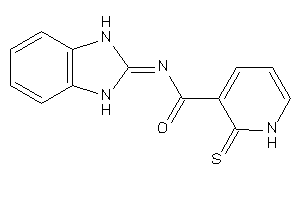 Image of N-(1,3-dihydrobenzimidazol-2-ylidene)-2-thioxo-1H-pyridine-3-carboxamide