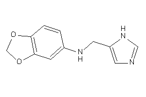 1,3-benzodioxol-5-yl(1H-imidazol-5-ylmethyl)amine