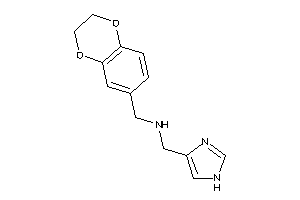 2,3-dihydro-1,4-benzodioxin-7-ylmethyl(1H-imidazol-4-ylmethyl)amine