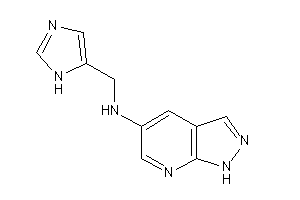 1H-imidazol-5-ylmethyl(1H-pyrazolo[3,4-b]pyridin-5-yl)amine