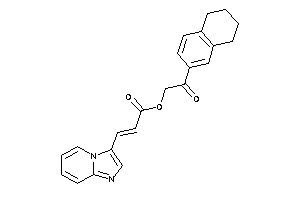 3-imidazo[1,2-a]pyridin-3-ylacrylic Acid (2-keto-2-tetralin-6-yl-ethyl) Ester