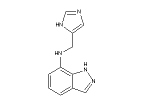 1H-imidazol-5-ylmethyl(1H-indazol-7-yl)amine