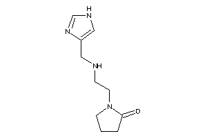 1-[2-(1H-imidazol-4-ylmethylamino)ethyl]-2-pyrrolidone