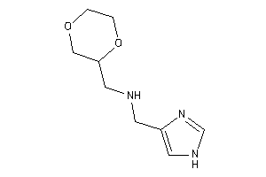 1,4-dioxan-2-ylmethyl(1H-imidazol-4-ylmethyl)amine