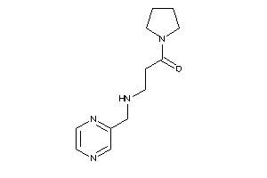 3-(pyrazin-2-ylmethylamino)-1-pyrrolidino-propan-1-one