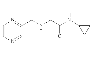 N-cyclopropyl-2-(pyrazin-2-ylmethylamino)acetamide