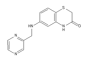 6-(pyrazin-2-ylmethylamino)-4H-1,4-benzothiazin-3-one