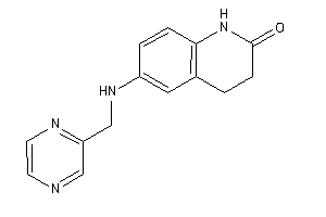 6-(pyrazin-2-ylmethylamino)-3,4-dihydrocarbostyril