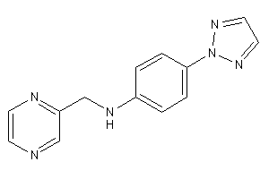 Pyrazin-2-ylmethyl-[4-(triazol-2-yl)phenyl]amine