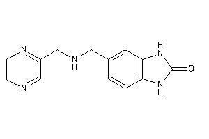 5-[(pyrazin-2-ylmethylamino)methyl]-1,3-dihydrobenzimidazol-2-one