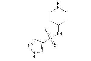 N-(4-piperidyl)-1H-pyrazole-4-sulfonamide