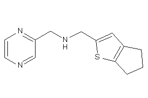 5,6-dihydro-4H-cyclopenta[b]thiophen-2-ylmethyl(pyrazin-2-ylmethyl)amine