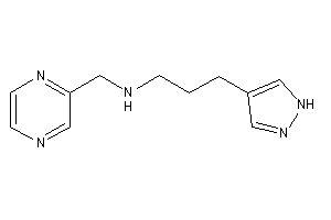 Pyrazin-2-ylmethyl-[3-(1H-pyrazol-4-yl)propyl]amine