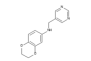 2,3-dihydro-1,4-benzodioxin-7-yl(5-pyrimidylmethyl)amine