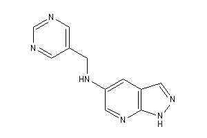 1H-pyrazolo[3,4-b]pyridin-5-yl(5-pyrimidylmethyl)amine