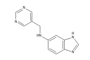 3H-benzimidazol-5-yl(5-pyrimidylmethyl)amine