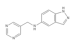 1H-indazol-5-yl(5-pyrimidylmethyl)amine