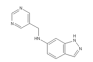 1H-indazol-6-yl(5-pyrimidylmethyl)amine