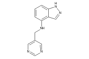 1H-indazol-4-yl(5-pyrimidylmethyl)amine