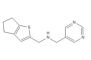 5,6-dihydro-4H-cyclopenta[b]thiophen-2-ylmethyl(5-pyrimidylmethyl)amine