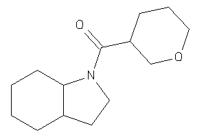 2,3,3a,4,5,6,7,7a-octahydroindol-1-yl(tetrahydropyran-3-yl)methanone