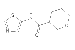 N-(1,3,4-thiadiazol-2-yl)tetrahydropyran-3-carboxamide