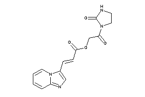3-imidazo[1,2-a]pyridin-3-ylacrylic Acid [2-keto-2-(2-ketoimidazolidin-1-yl)ethyl] Ester
