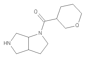 3,3a,4,5,6,6a-hexahydro-2H-pyrrolo[2,3-c]pyrrol-1-yl(tetrahydropyran-3-yl)methanone