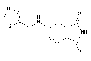 5-(thiazol-5-ylmethylamino)isoindoline-1,3-quinone